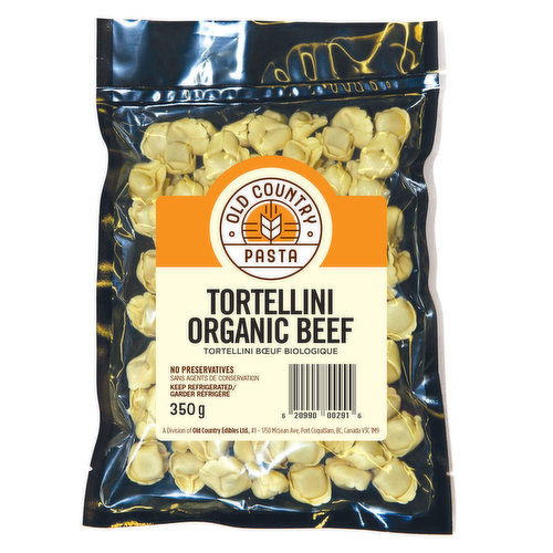 Old Country Pasta - Tortellini Beef made with Organic Beef