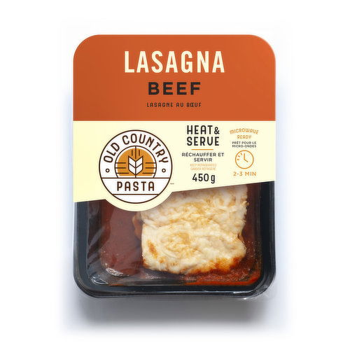 Old Country Pasta - Lasagna Meat Heat & Serve