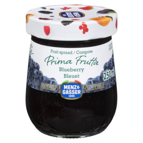 MENZ & GASSER - Prima Frutta Blueberry jam