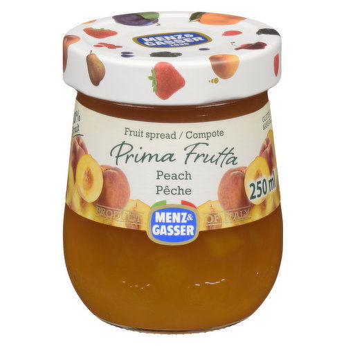 MENZ & GASSER - Prima Frutta Peach Jam