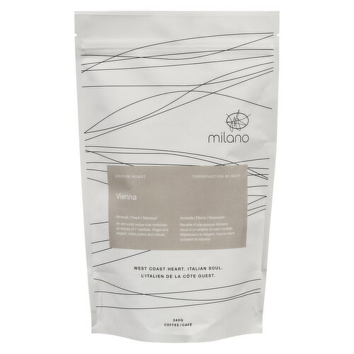 milano - Coffee Vienna Medium Roast Whole Bean