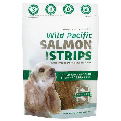 Snack 21 - Salmon Strips For Dogs