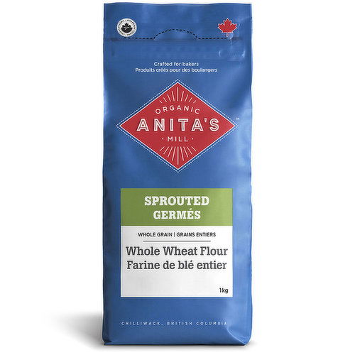 Anitas Organic - Flour Sprouted Whole Grain Wheat