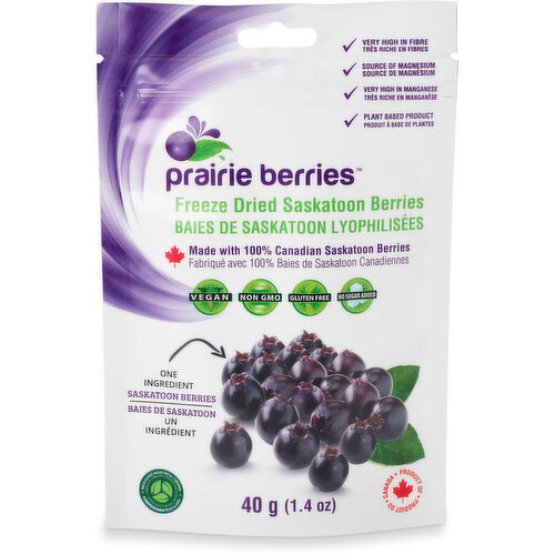 Prairie Berries - Freeze Dried Saskatoon Berries