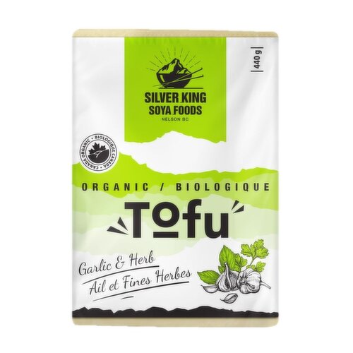 Silver King Soya Foods - Herb & Garlic Tofu