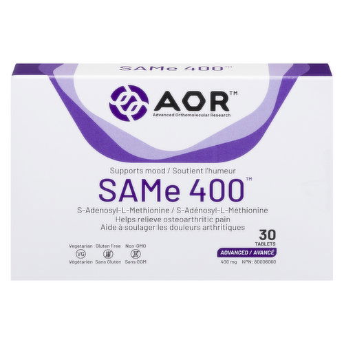 AOR - AOR SAMe 400MG