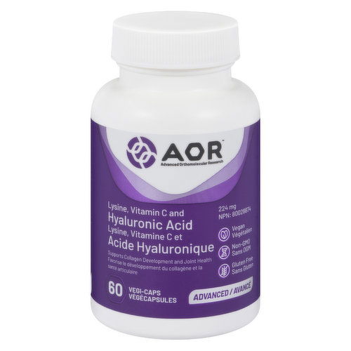 AOR - Lysine Vitamin C and Hyaluronic Acid