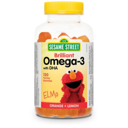 Webber naturals - Sesame Street Brilliant Omega 3 Gummies