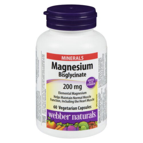 Webber Naturals - Magnesium Bisglycinate 200mg