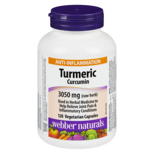 Webber naturals - Turmeric Curcumin 600mg