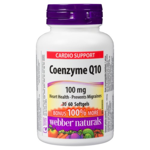 Webber Naturals - Coenzyme Q10 100mg