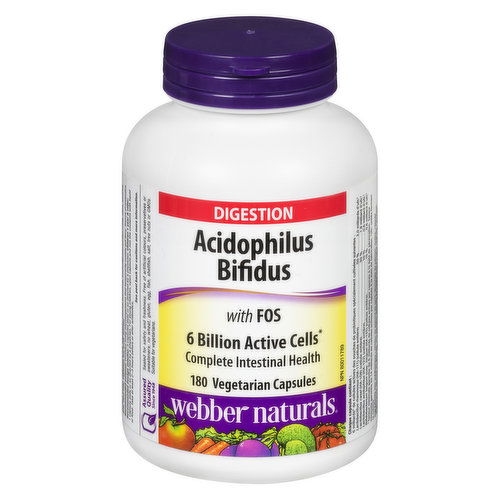 Webber naturals - Acidophilus Bifidus with FOS