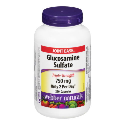 Webber Naturals - Webber Glucosamine Sulfate Trpl Strng