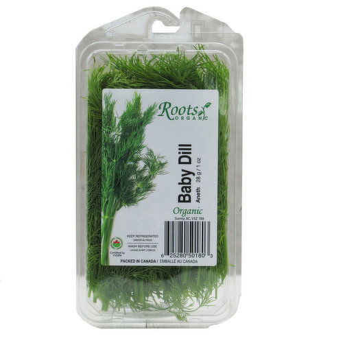 Roots Organic - Herbs Baby Dill Fresh Organic