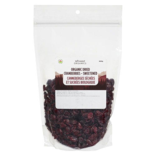 left coast - Left Coast Naturals Organic Cranberry