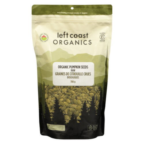 left coast - Left Coast Naturals Raw Pumkin Seeds