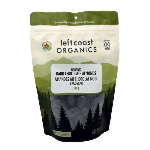 left coast - Organic Chocolate Almonds
