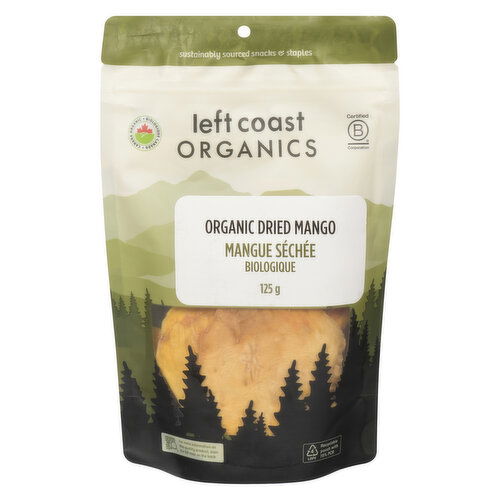 Left Coast - Organics Dried Mango