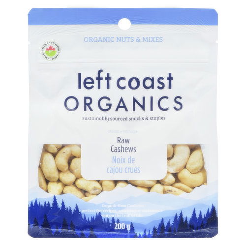 left coast - Cashews Whole Organic