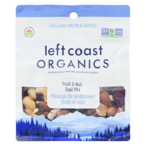 Left Coast - Trail Mix Fruit & Nut Organic