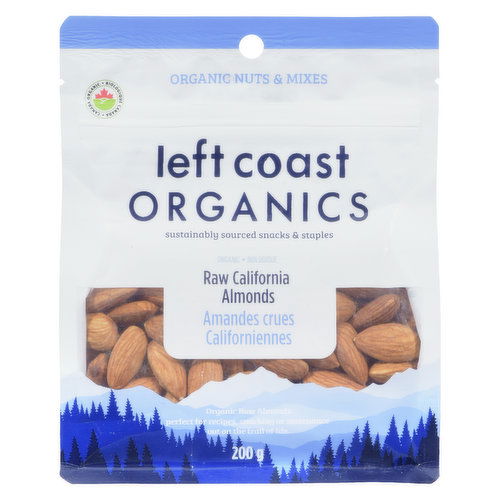 left coast - Almonds Raw Organic