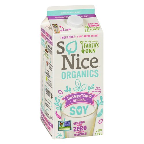 So Nice - Organic Soy Beverage - Unsweetened Original