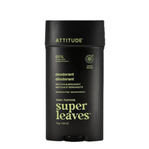 Attitude - Super Leaves Deodorant Matcha & Bergamot