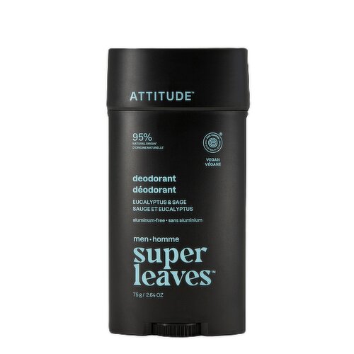 Attitude - Super Leaves Deodorant - Eucalyptus & Sage