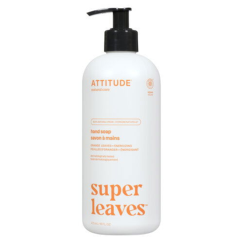 ATTITUDE - Natural Hand Soap - Orange Leaves