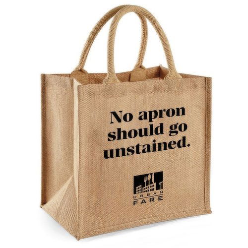 Urban Fare - Jute Tote Bag - No Apron