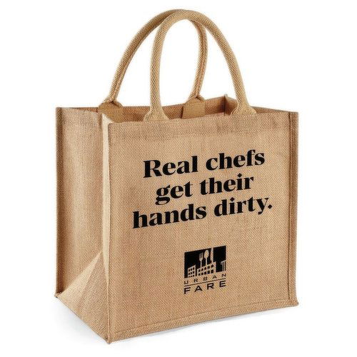 Urban Fare - Jute Tote Bag - Real Chefs