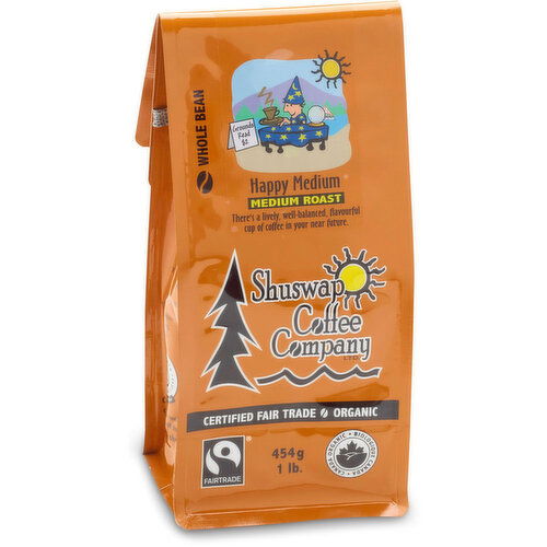 Shuswap Coffee Company - Happy Medium - Medium Roast - Save