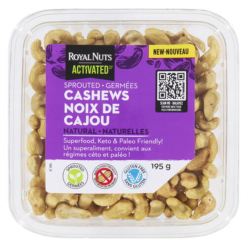 Royal Nut - Sprouted Cashews