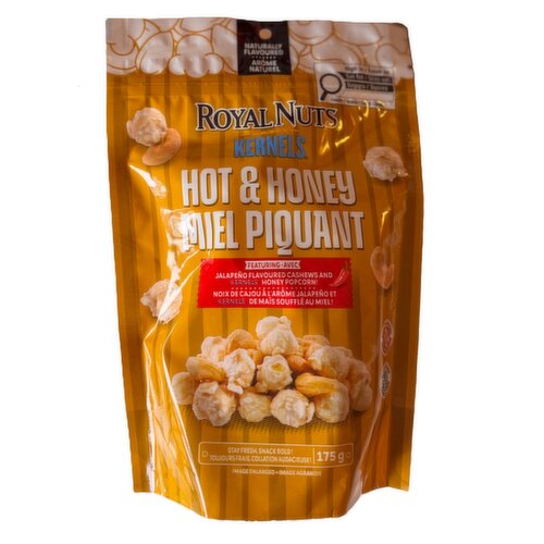 Royal Nuts - Hot and Honey Popcorn Nut Mix