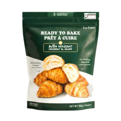 La Forêt - Frozen Butter Croissant Dough