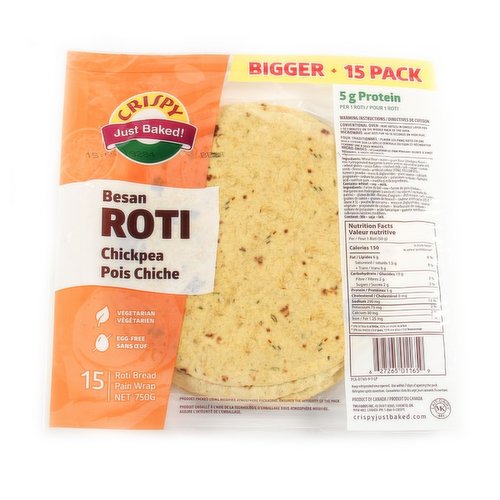 Crispy - Besan Roti