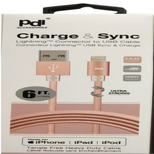 Pdi - Lightning Connector to USB Cable, Pink