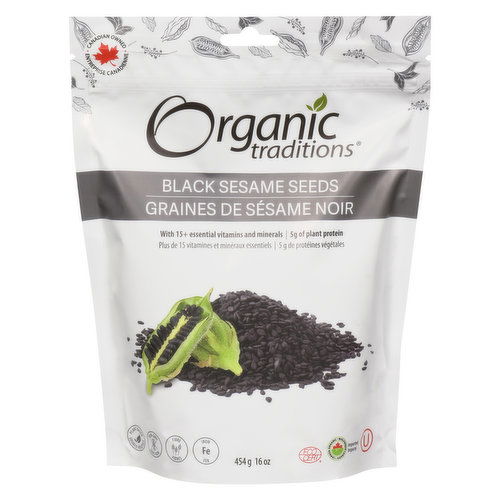 Organic Traditions - Black Sesame Seeds