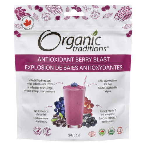 Organic Traditions - Antioxidant Berry Blast