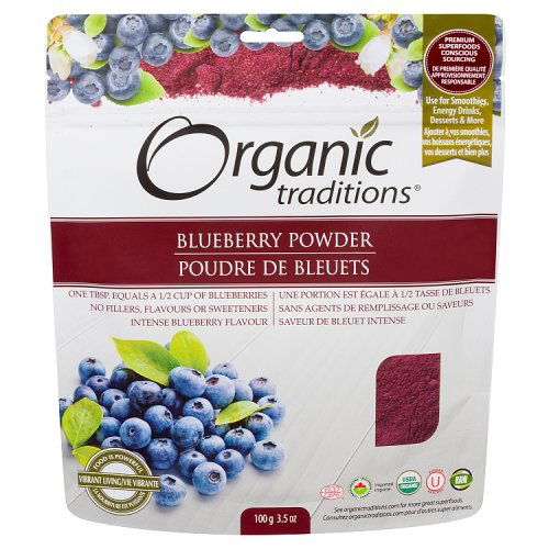 Organic Traditions - ORG TRAD BLUEBERRY POWDER