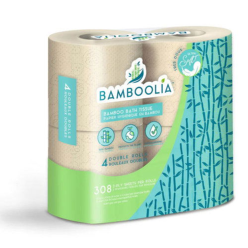 Bamboolia - Bathroom Tissue 2 Ply