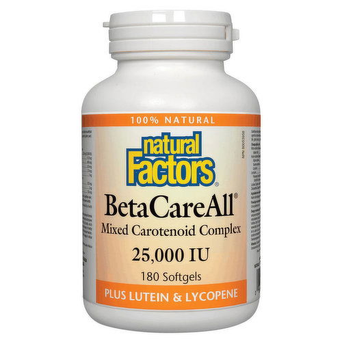 Natural Factors - BetaCareAll Mixed Carotenoid Complex