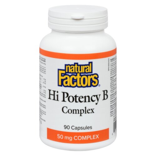 Natural Factors - Hi Potency B Complex 50MG