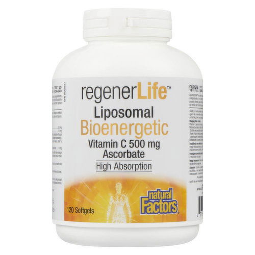 Natural Factors - RegenerLife Liposomal Vitamin C