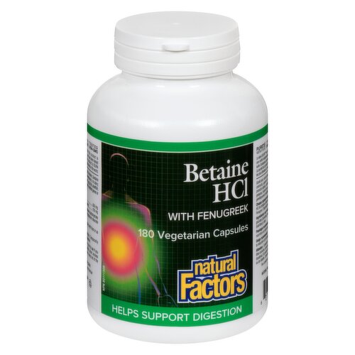Natural Factors - Betain Hydrochloride