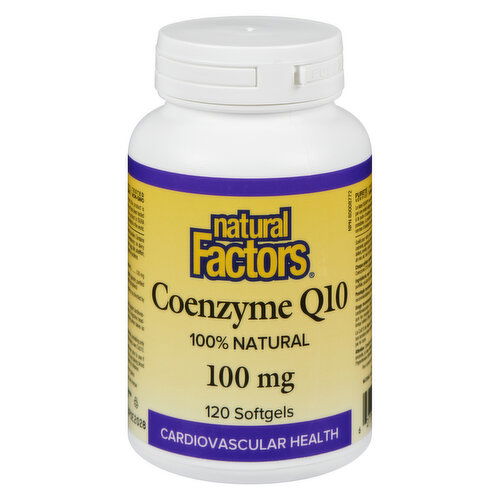 Natural Factors - Coenzyme Q10 100mg