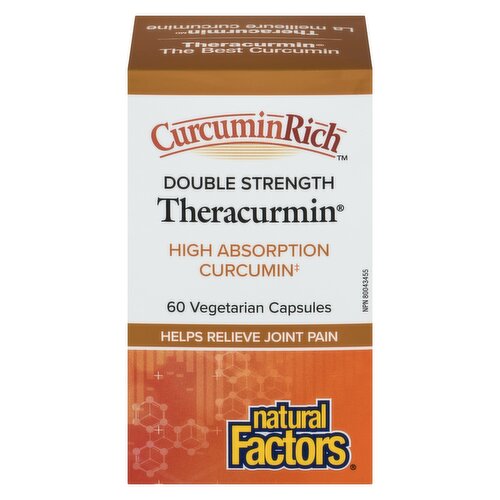 Natural Factors - CurcuminRich Theracurmin Double Strength