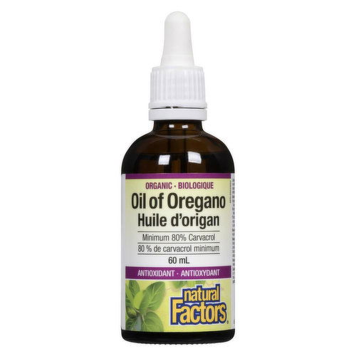 Natural Factors - Oil of Oregano Liquid