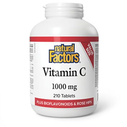 Natural Factors - VITAMIN C 1000MG BONUS