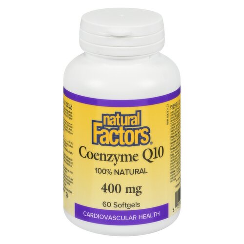 Natural Factors - Coenzyme Q10 400MG